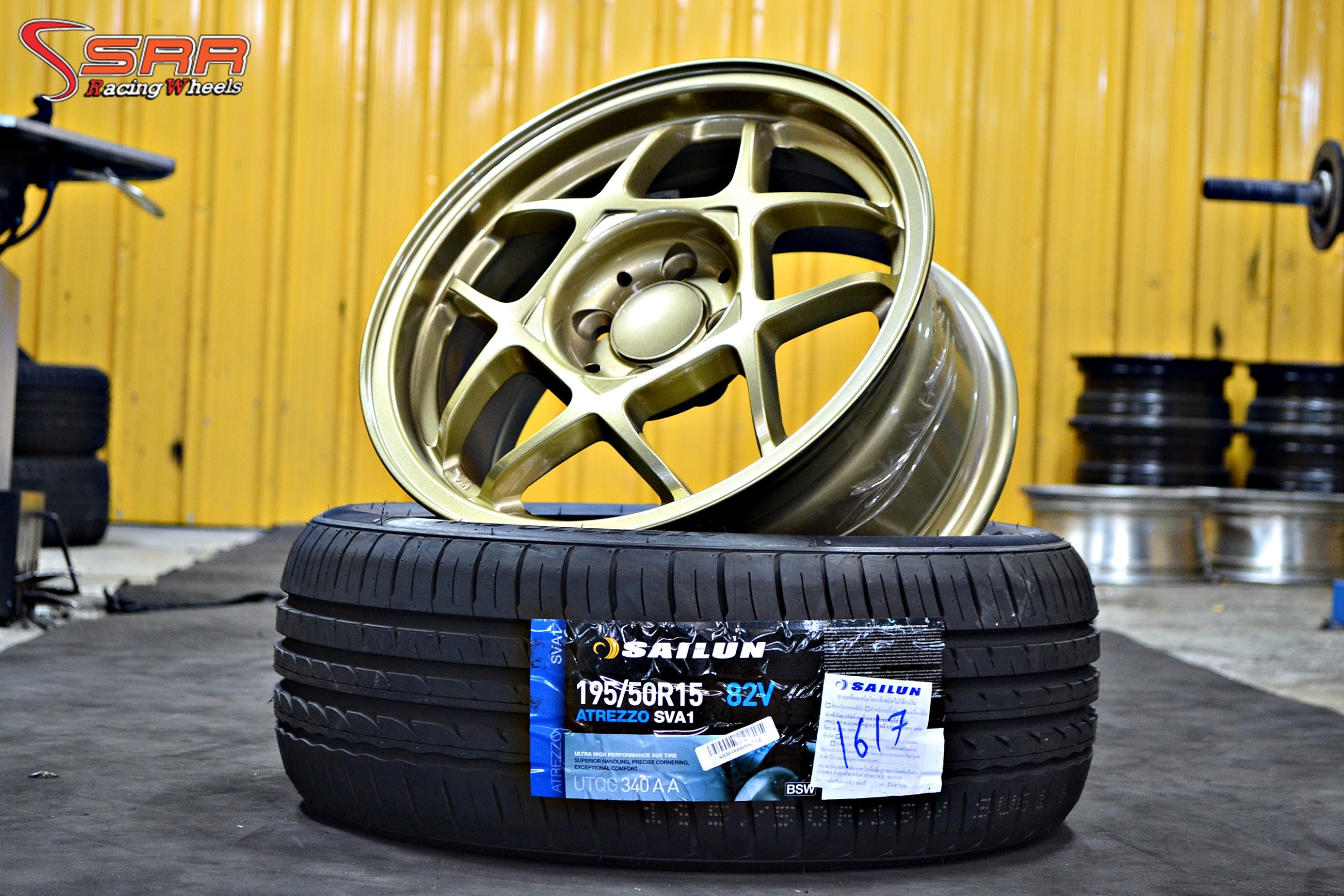 ล้อใหม่ SSR SPEED5 ขอบ15 ซื้อล้อแถมยาง