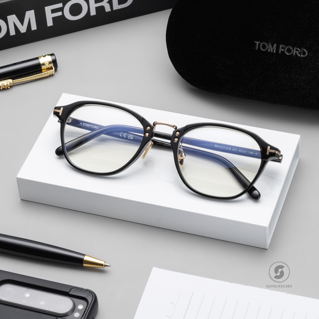 กรอบแว่น TOM FORD TF5727DB 001