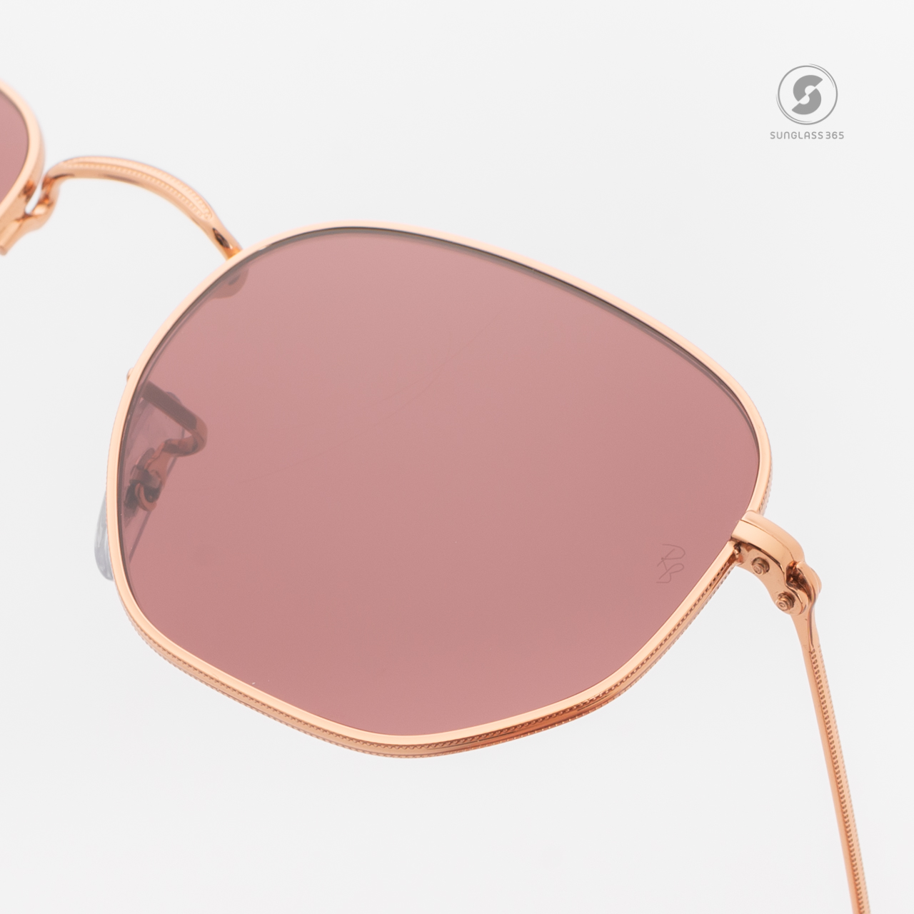 RayBan RB3548N 9202AF Rose Gold Polarized