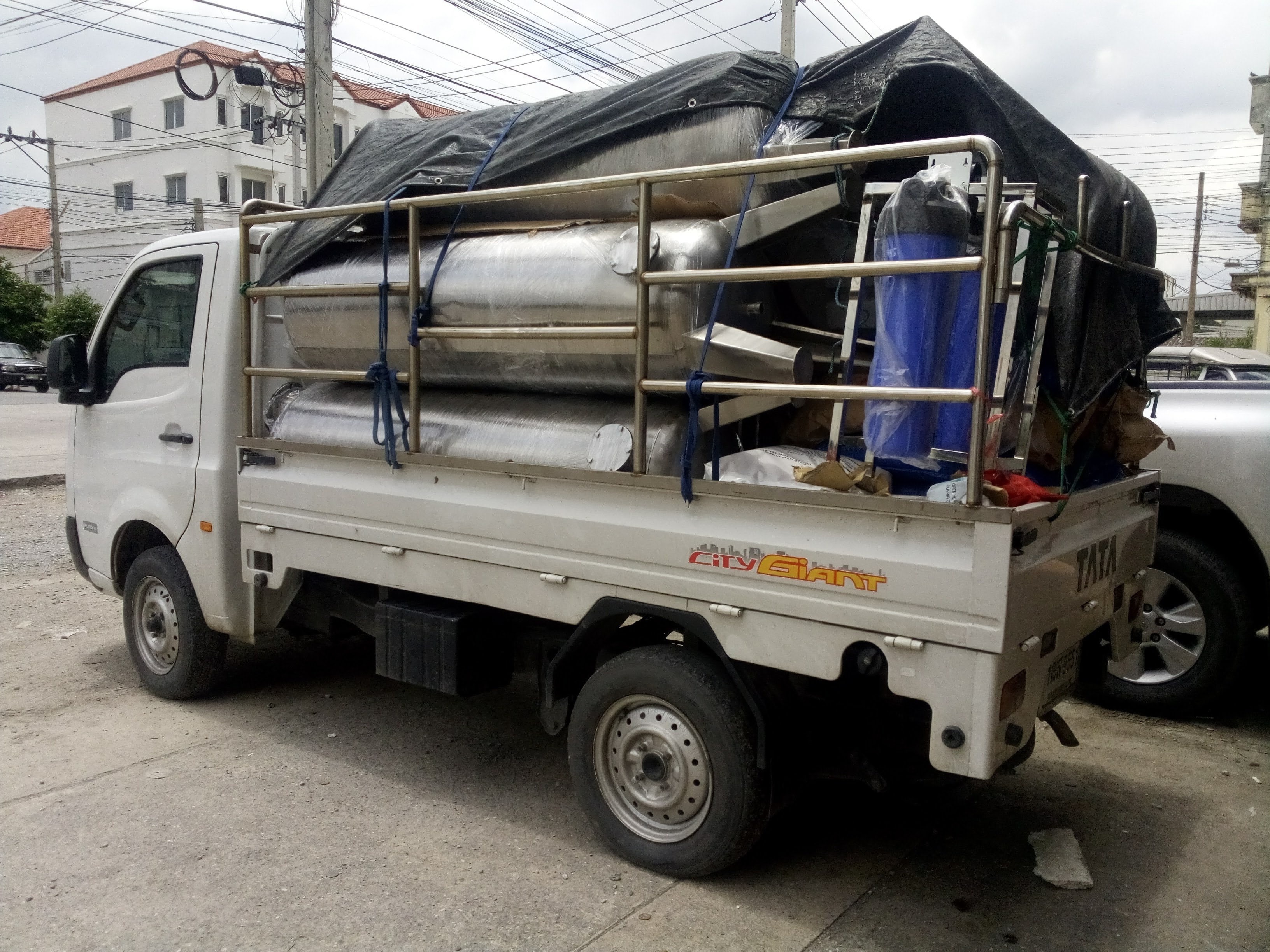 ถังกรองสแตนเลส36นิ้ว