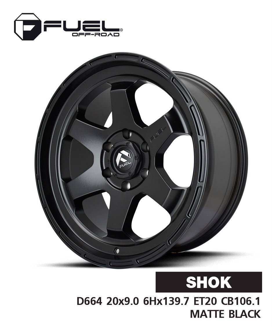 ล้อแท้ #FUEL #SHOK ขอบ20 ราคาถูก