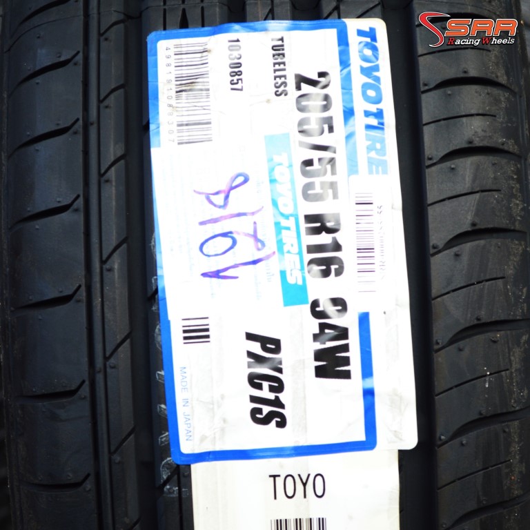 ยางญี่ปุ่่นมาใหม่ TOYO C1S JAPAN 205/55-16 ราคาใหม่ ปีปัจจุบัน