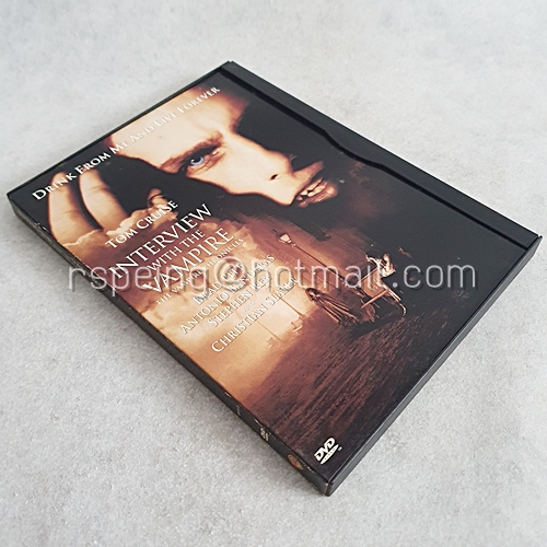 DVD ภาพยนตร์ฝรั่ง Interview with The Vampire : เทพบุตรแวมไพร์ หัวใจรักไม่มีวันตาย