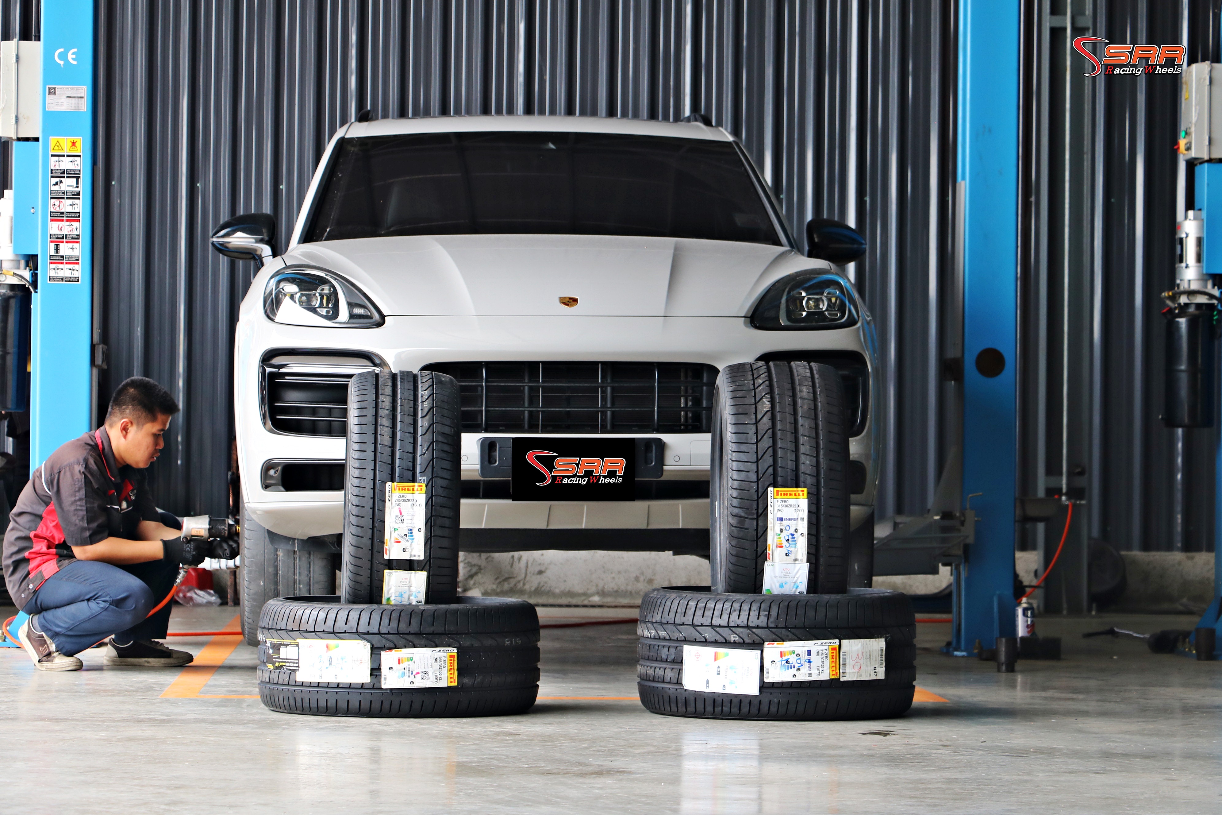 Pirelli Pzero ขอบ22 (NO) ตรงรุ่น Porsche Cayenne