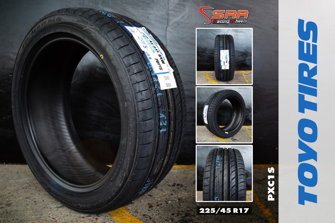 #แนะนำยางใหม่ #คุณภาพดีเยี่ยม #ราคาสุดคุ้ม #TOYO_PROXES_C1S 225/45R17 ปี19
