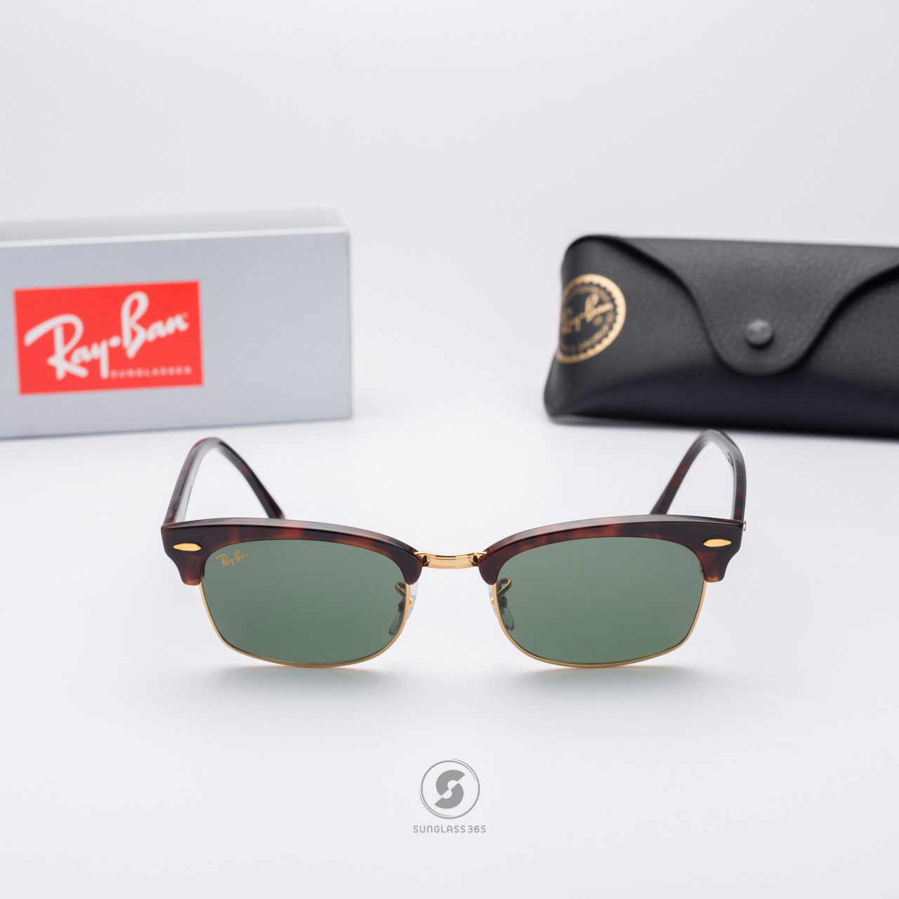 Ray Ban Clubmaster Square RB3916 1304/31 Tortoise