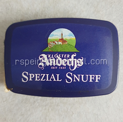 กล่องเปล่ายานัตถุ์ Kloster Andechs Spezial Snuff