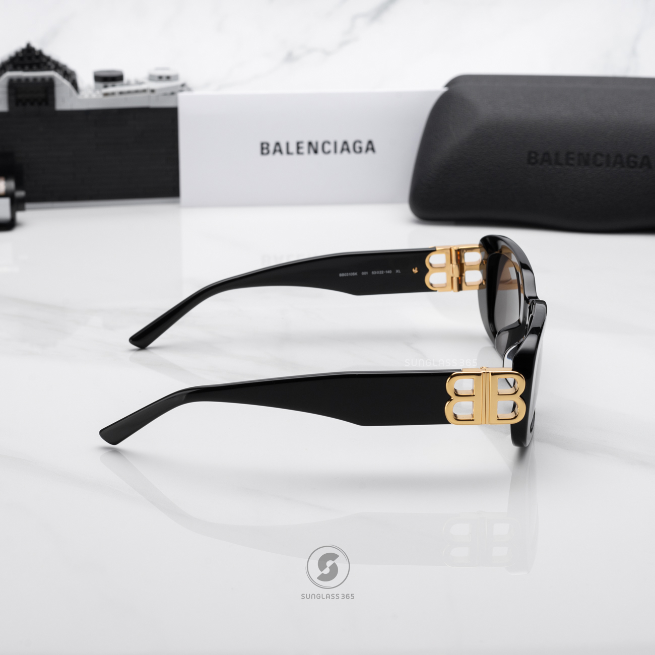 แว่นกันแดด Balenciaga Dynasty BB0310SK 001