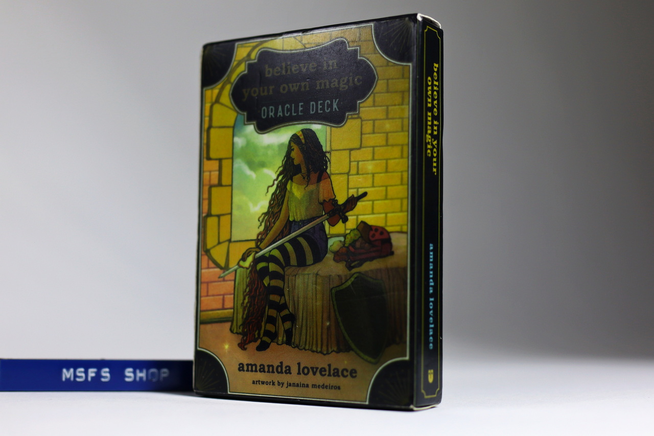 [มือสอง] Amanda Lovlace - Believe in your Own Magic Oracle Deck Playing Cards - ไพ่ออราเคิล ไพ่ยิปซี ไพ่ทาโรต์