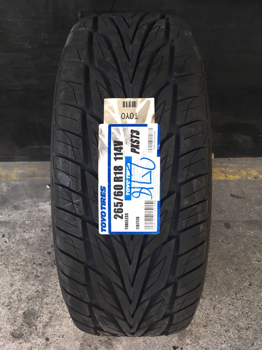 TOYO 265/60R18 PROXES ST3 ยางญี่ปุ่น ลดราคาพิเศษ