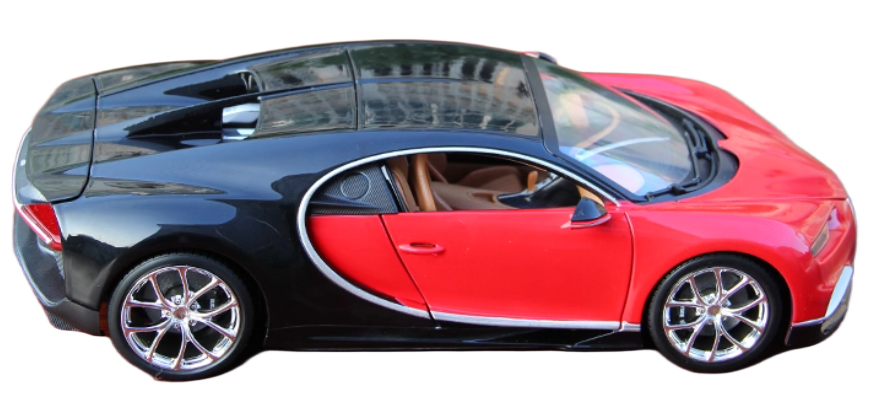 โมเดลรถยนต์ โมเดลรถสะสม โมเดลรถ 1:18 bugatti chiron 3