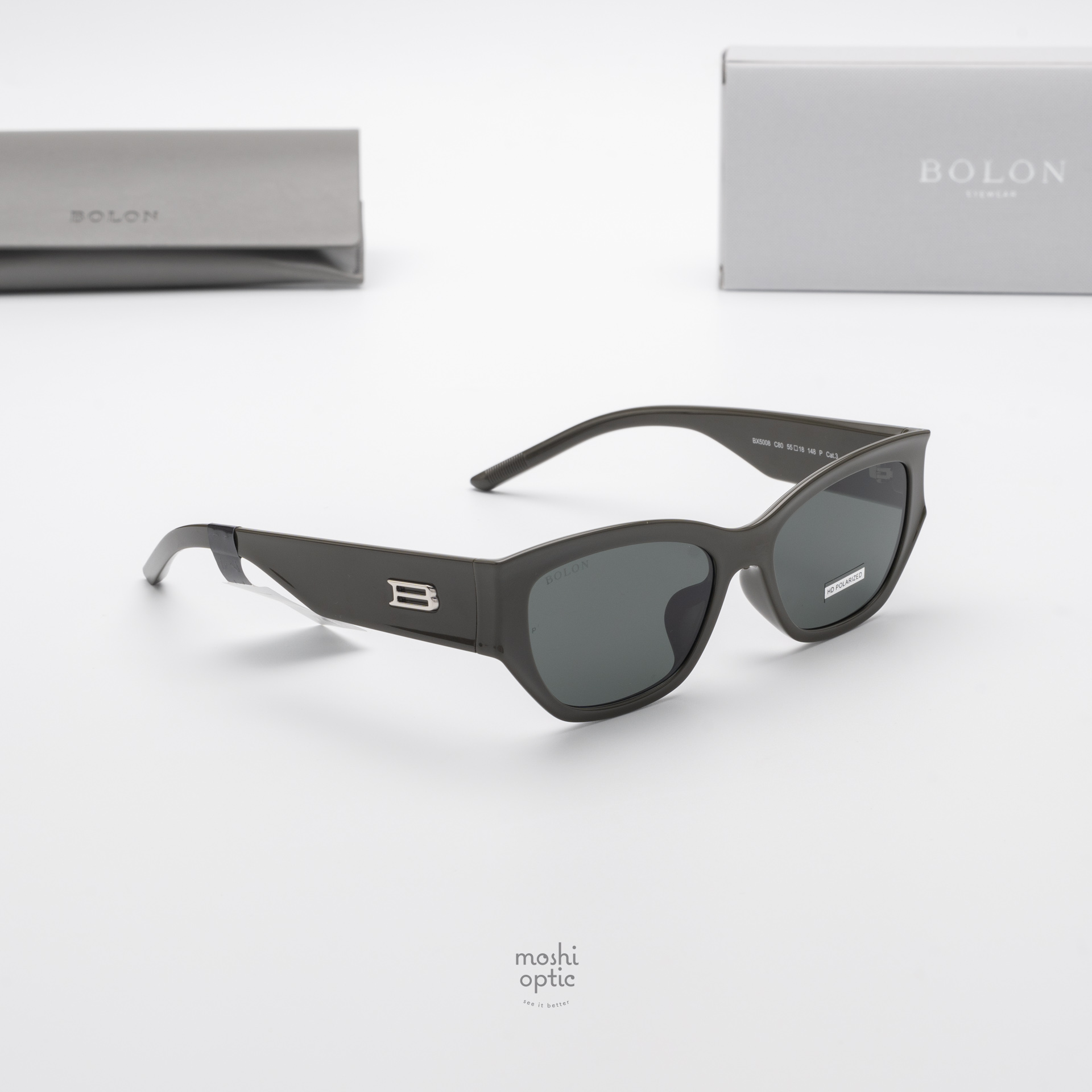 แว่นกันแดด BOLON รุ่น BX5008 Shadow C80 Mustard green