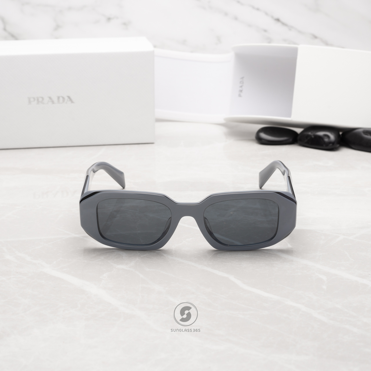 PRADA Symbole PR17WSF 11N09T Marble Black