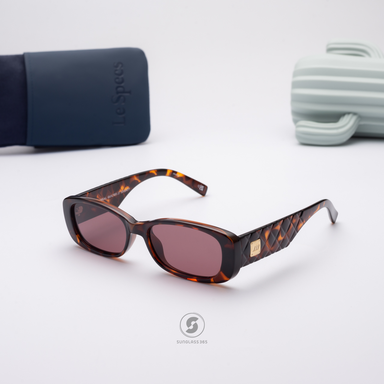 แว่นกันแดด Le Specs LSP2202477 Unreal Quilted Tort