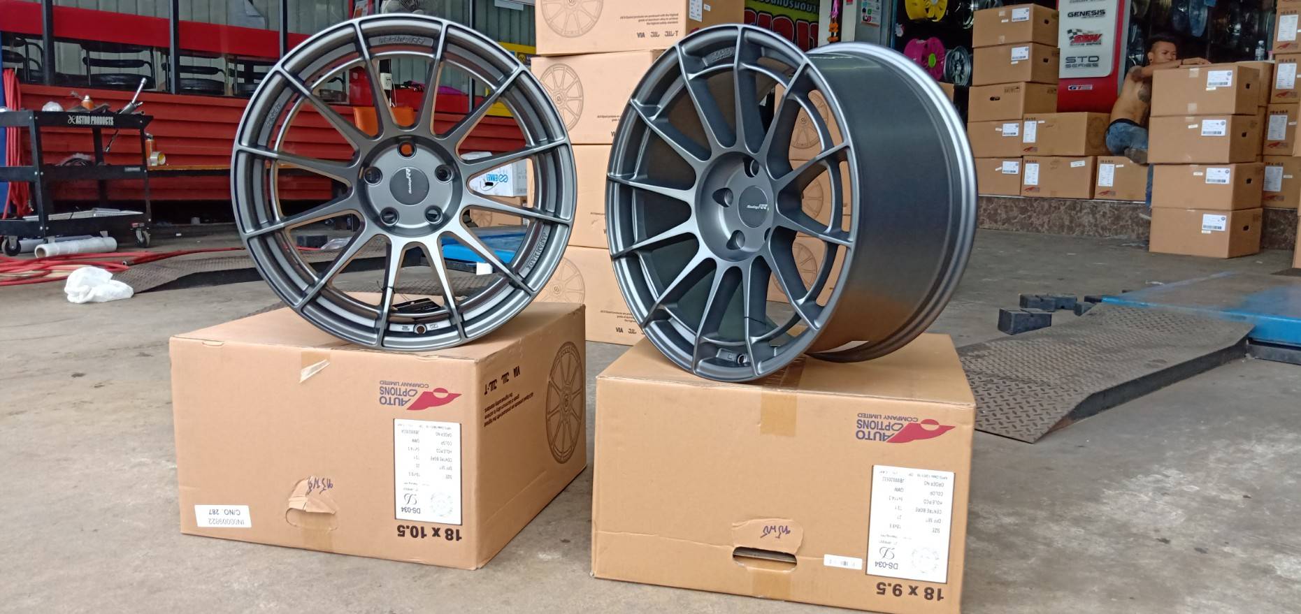 ล้อ ENKEI NT03RR ใส่กะบะ ขอบ18