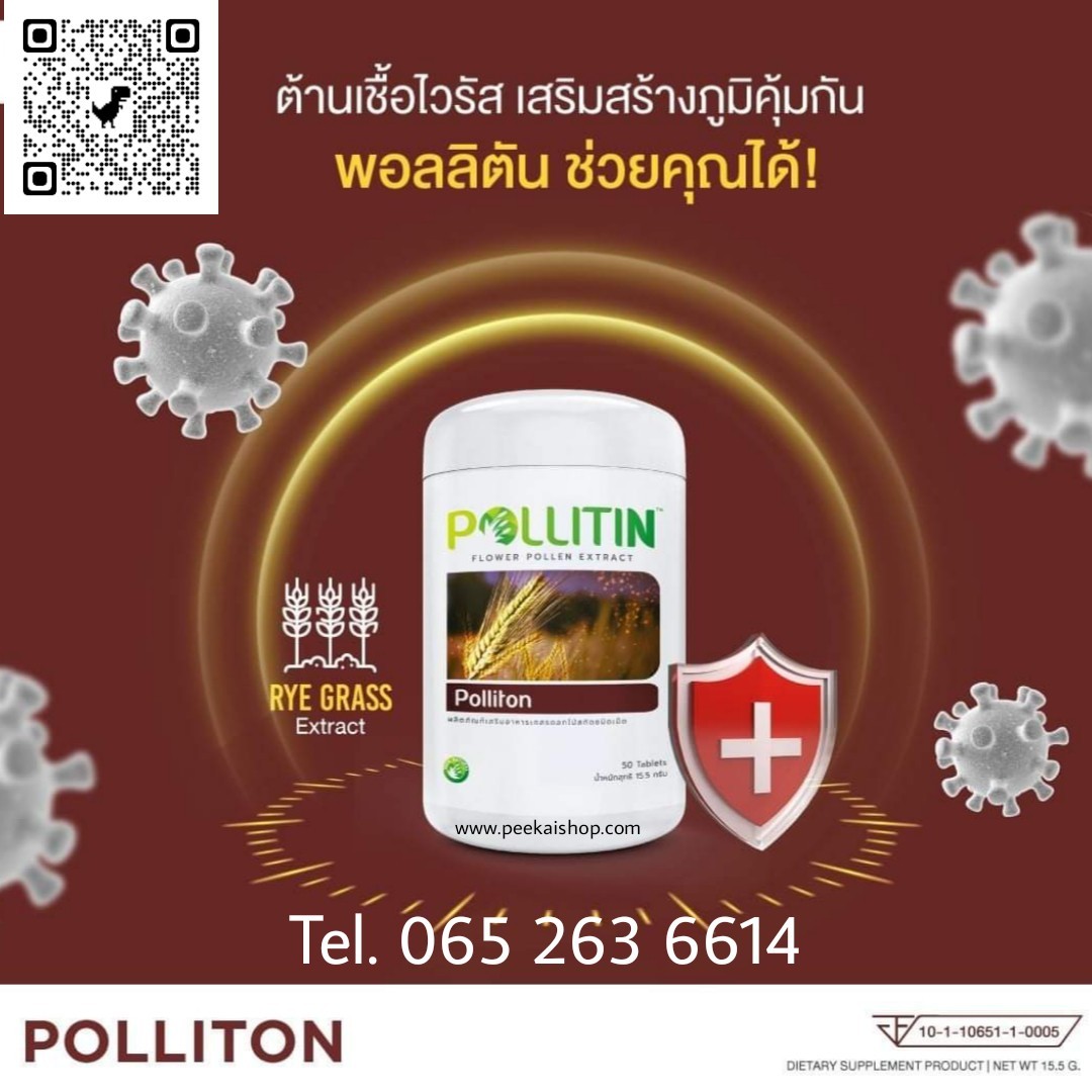 พอลลิตัน Polliton (สีน้ำตาล)