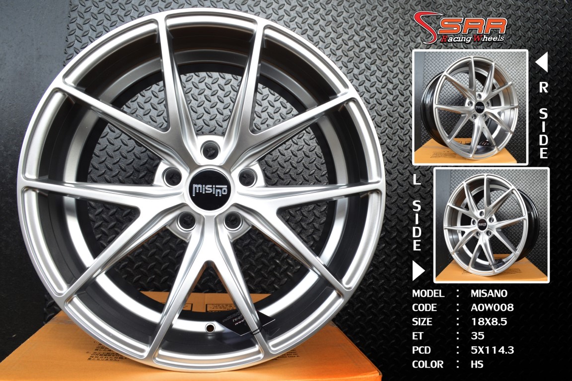 ล้อแม็กซ์ MISANO ขอบ18 ราคาถูก