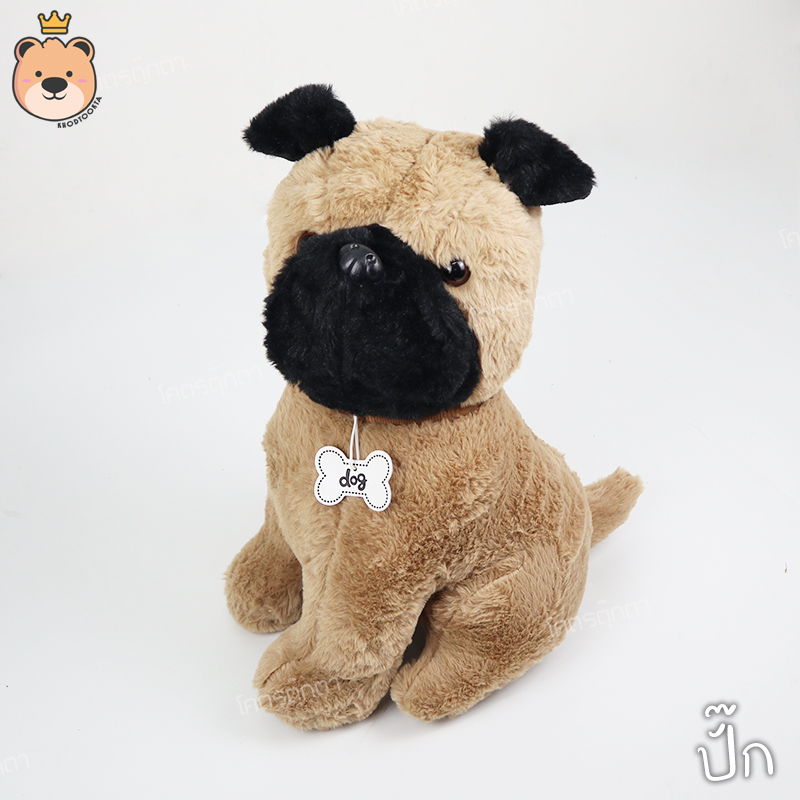 ตุ๊กตาหมานั่ง Size 14 นิ้ว ตุ๊กตาหมาเหมือนจริง โมเดลหมา เลือกแบบได้