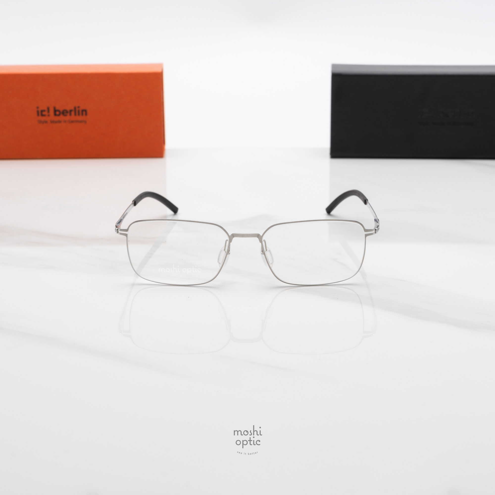 กรอบแว่น IC BERLIN Kouji Chrome