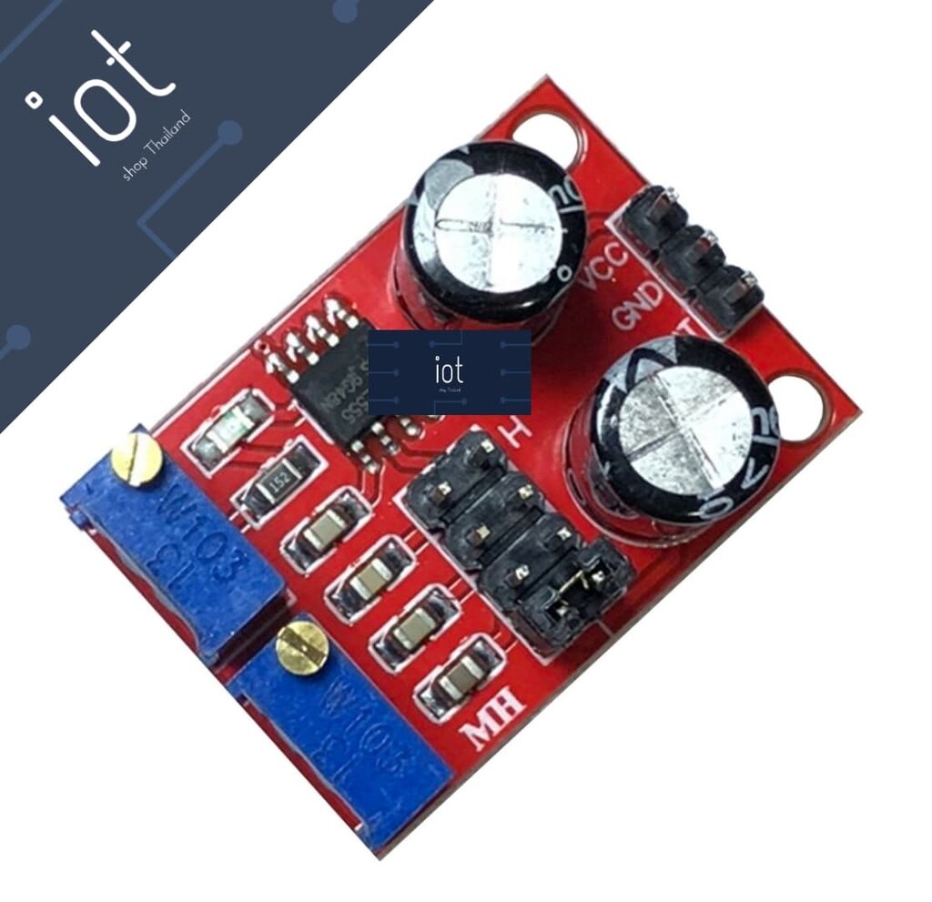 NE555 Pulse Frequency Duty Cycle Adjustable Module Square Wave Signal Generator