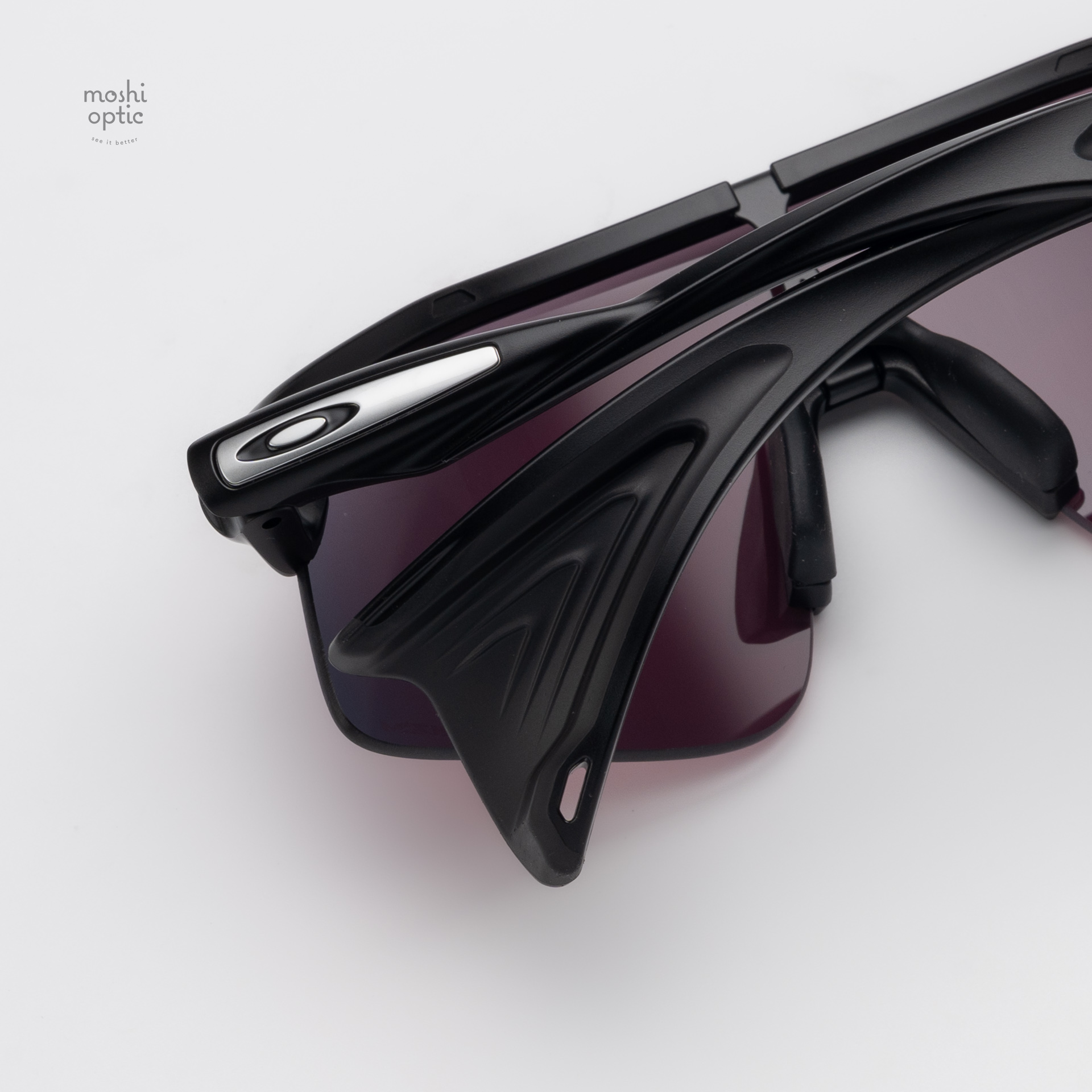 OAKLEY STUNT DEVIL S OO9518-02 Matte Black Prizm Road