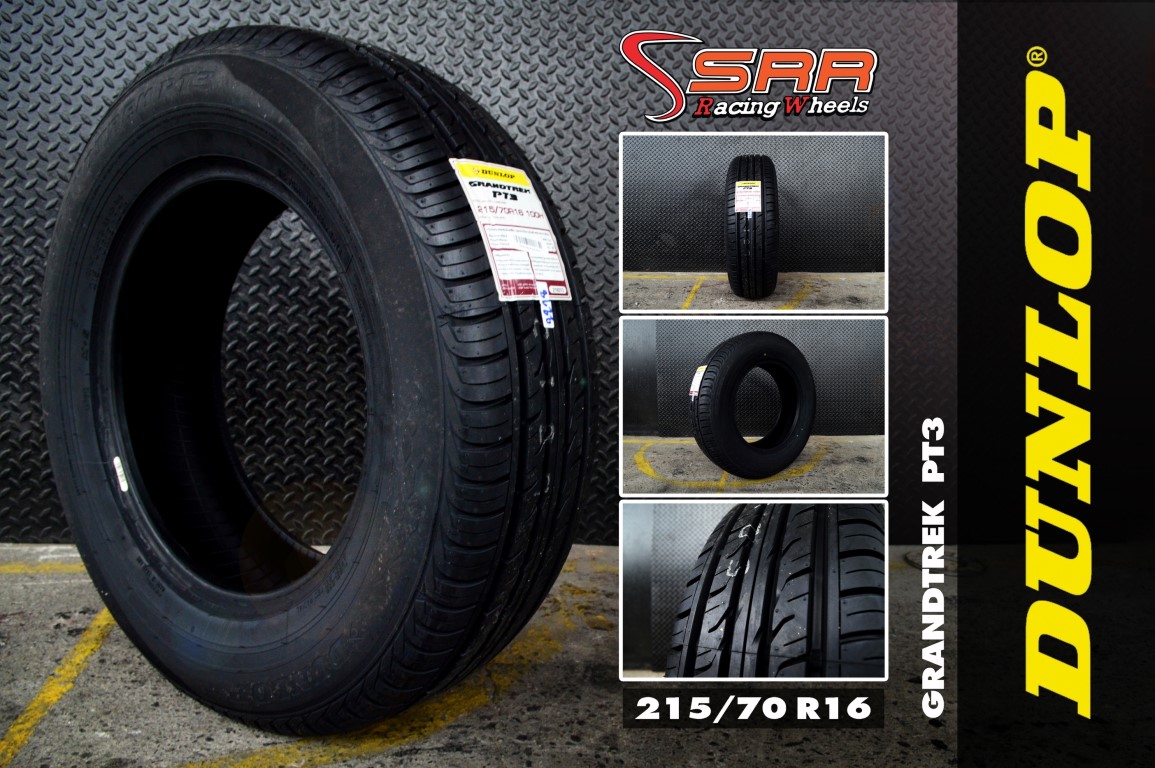 มาใหม่ DUNLOP PT3 215/70-16ซื้อ2แถม2