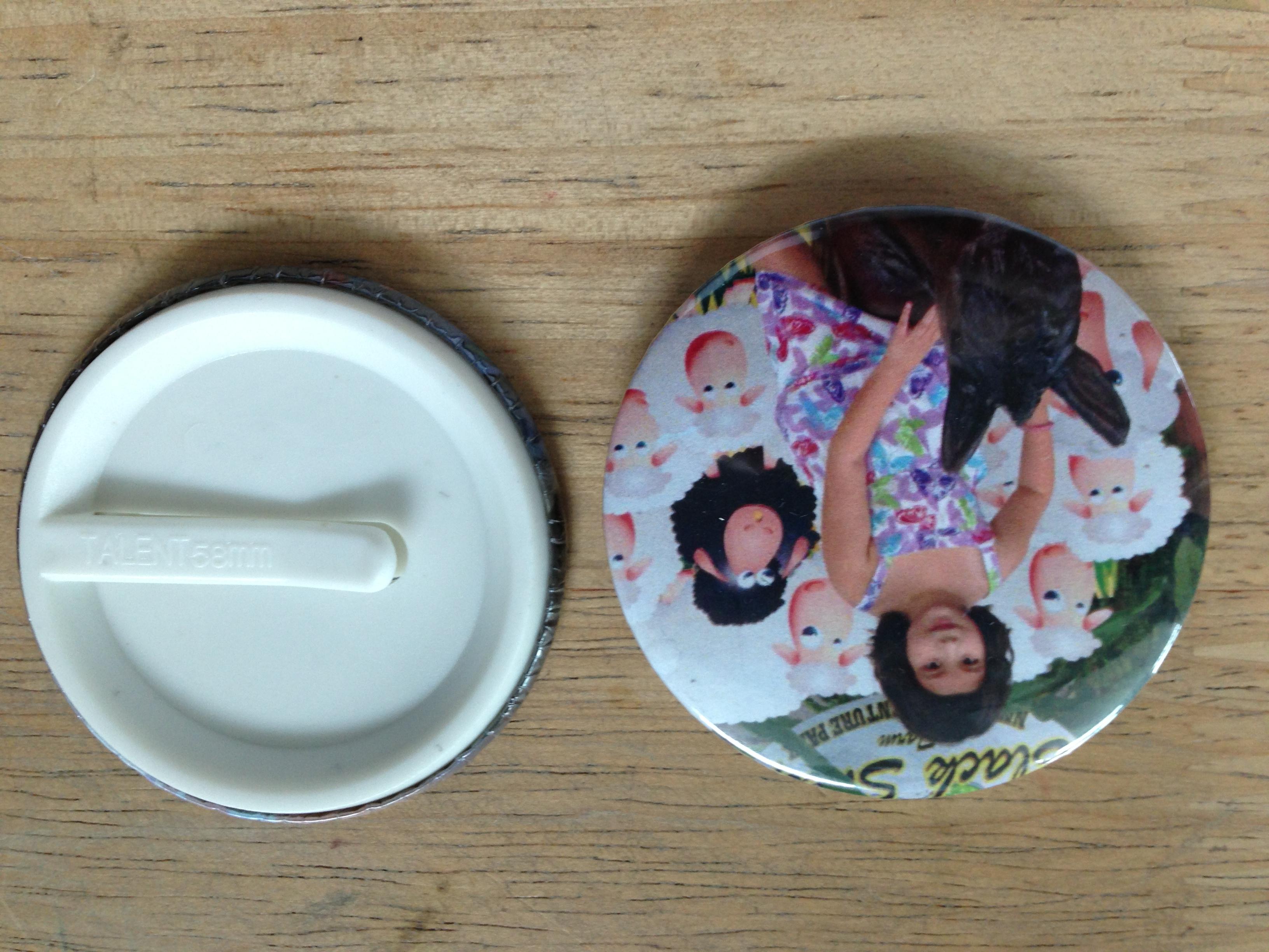 ตัวหนีบวงกลมพลาสติก หมวก เสื้อ