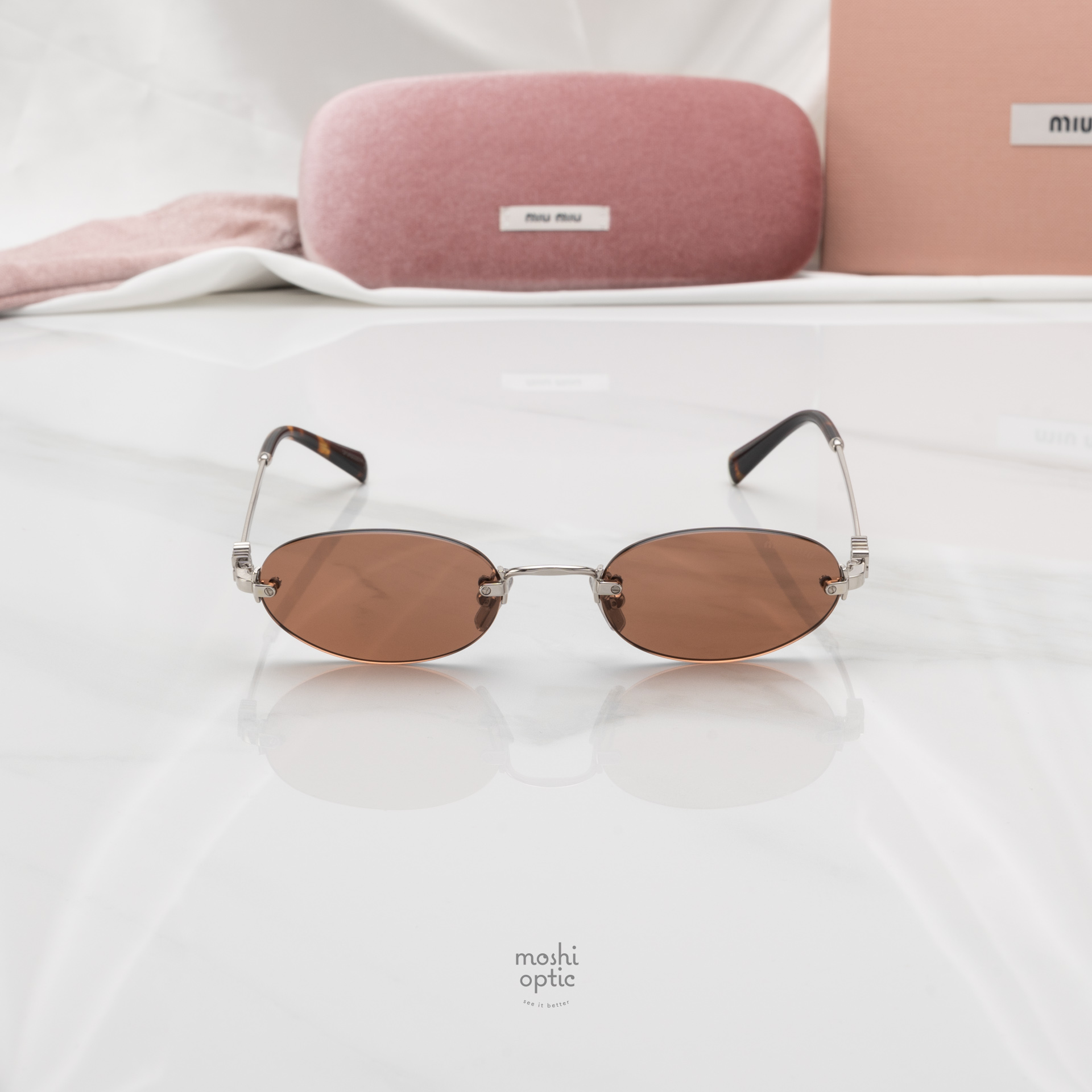 แว่นกันแดด Miu Miu MUA54S 1BC90Q