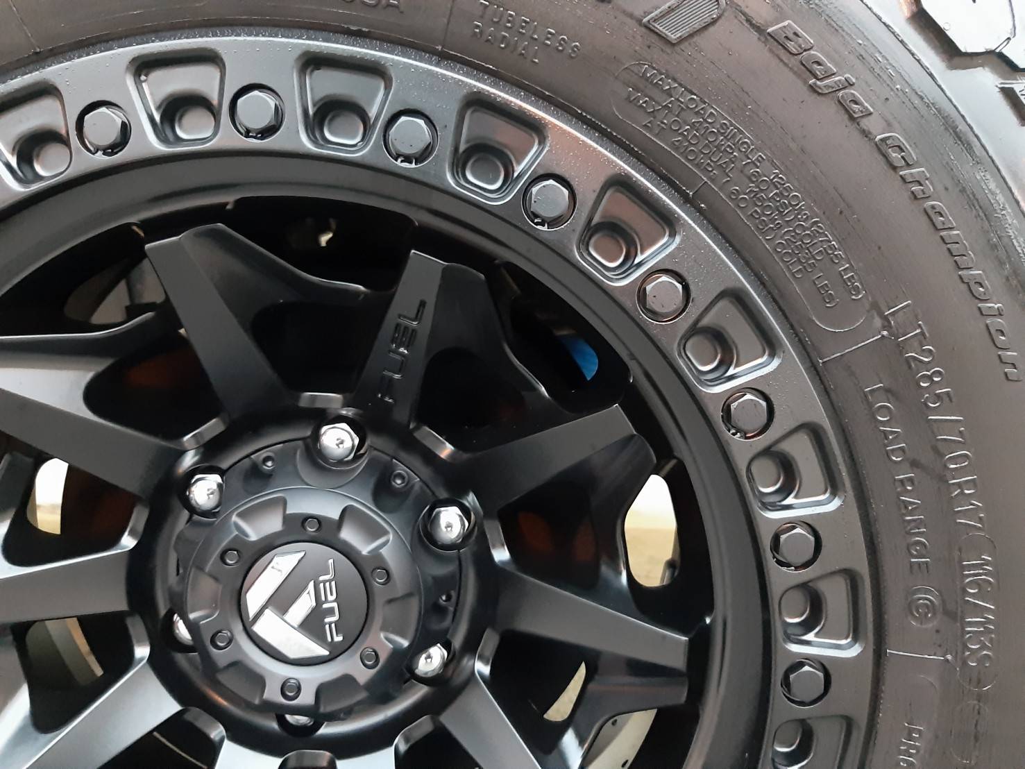 ล้่อแท้ FUEL COVERT ขอบ17 ใส่ RAPTOR