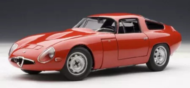 ขาย พรีออเดอร์ โมเดลรถยนต์ Autoart Alfa Romeo TZ 1963 สเกล 1:`18 มี โปรโมชั่น
