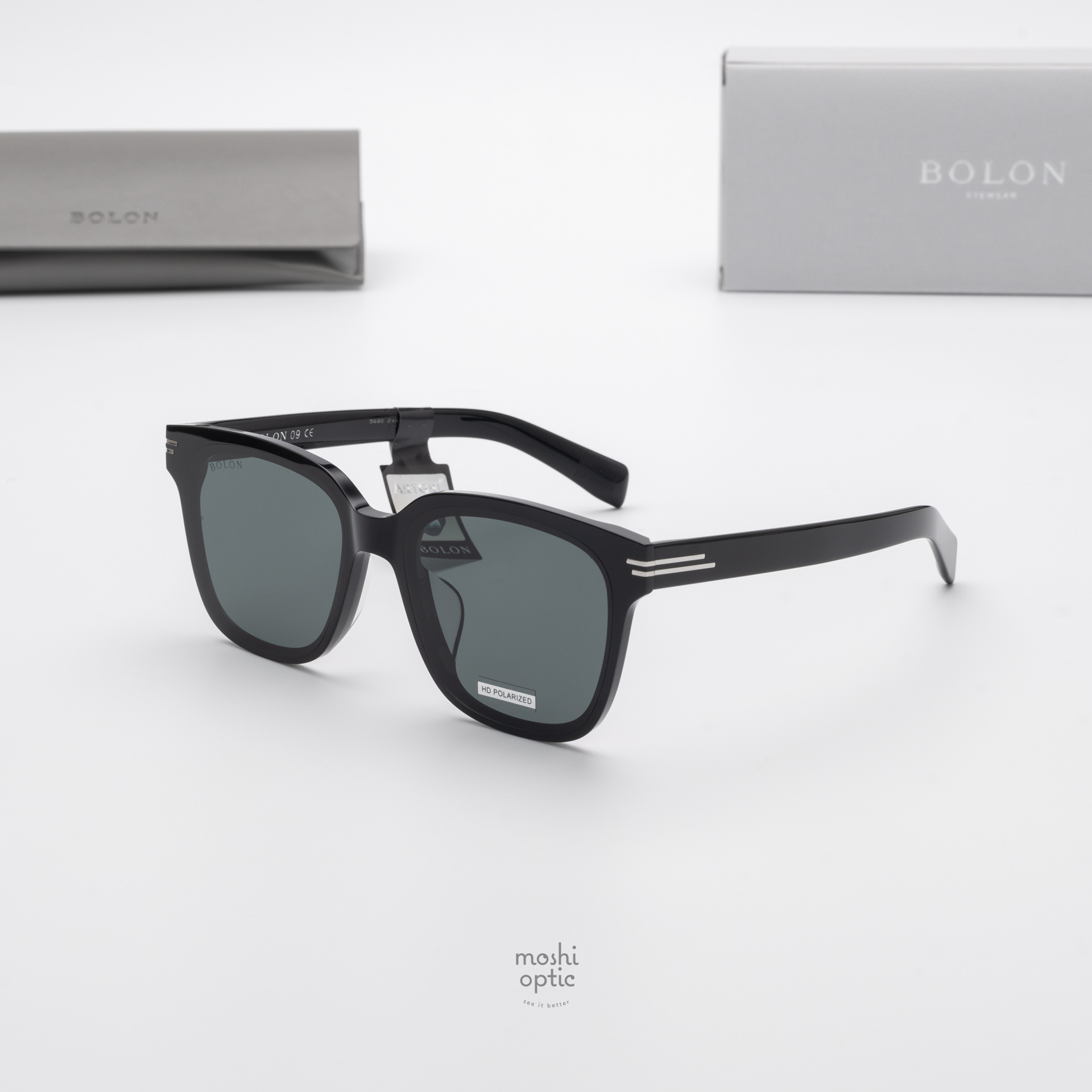 แว่นกันแดด BOLON รุ่น BL3179 Ximen C10 Gloss Black