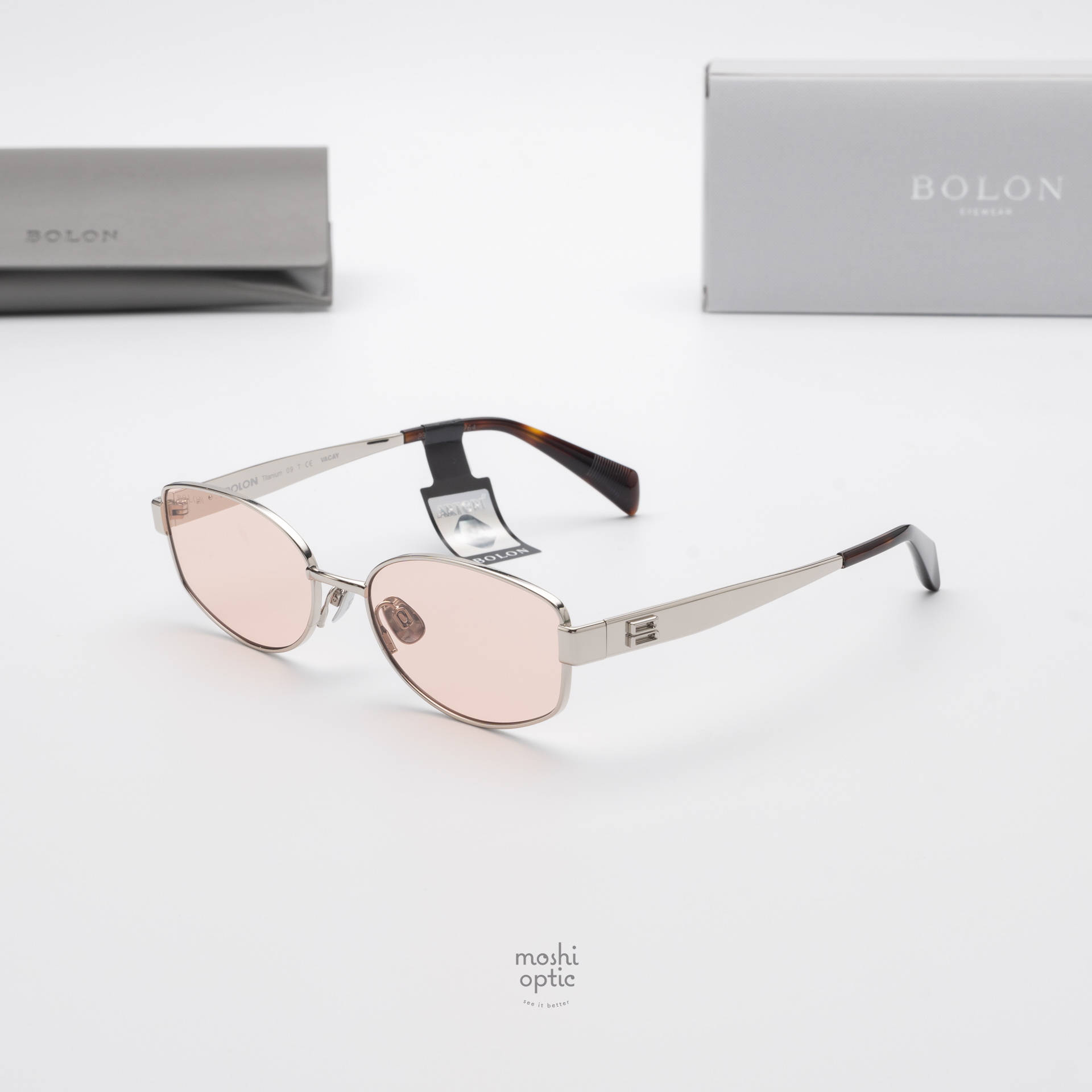 แว่นกันแดด BOLON รุ่น BX7001 Vacay A93 Silver