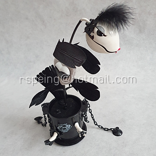 ของเล่นวินเทจ ยุค 80 ทาคาระ นกดอกไม้เต้นระบำ 80's Takara The Crazy Birds