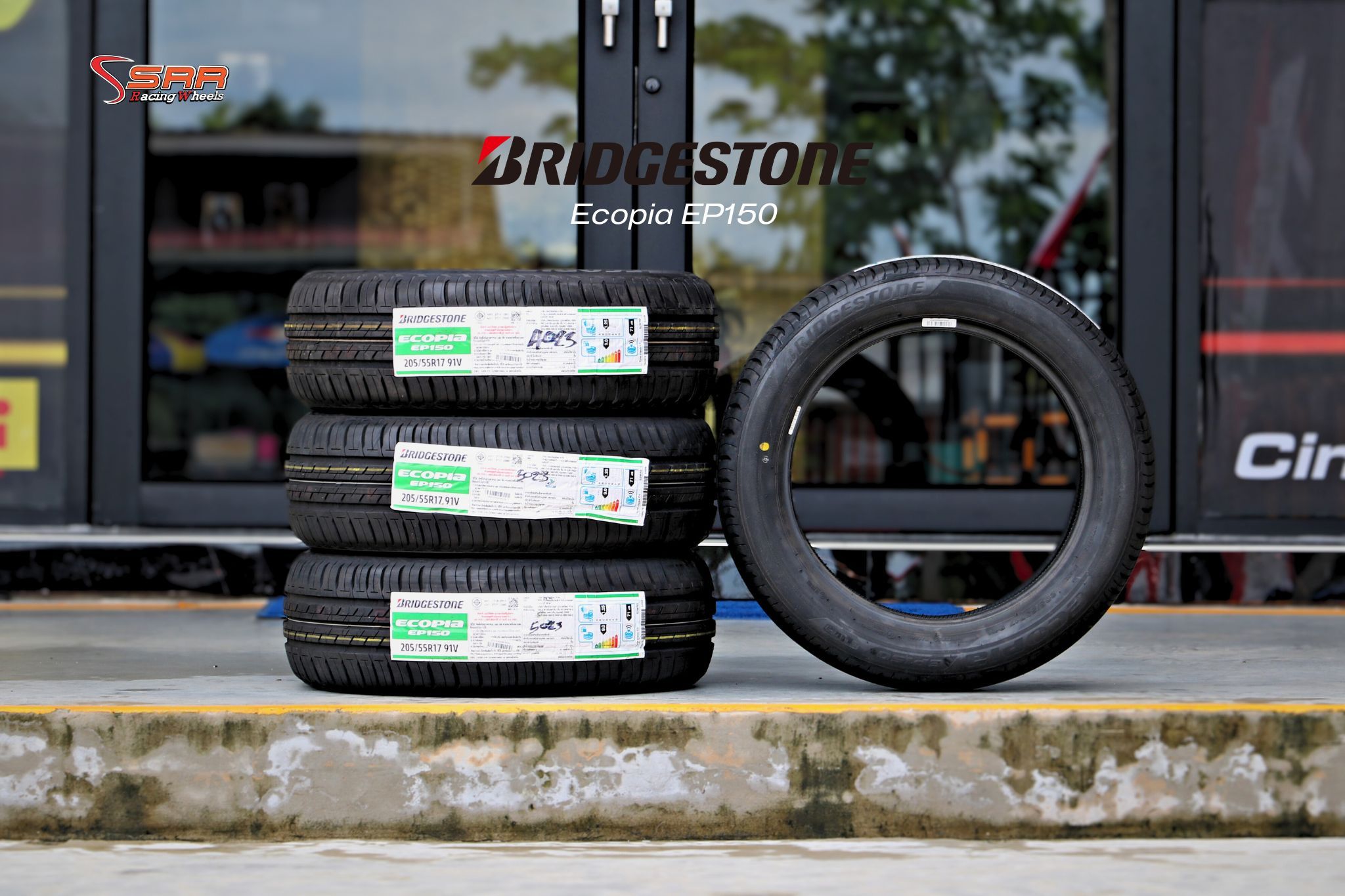 BRIDGESTONE EP150 205/55R17 ปี23 ลดราคาพิเศษ
