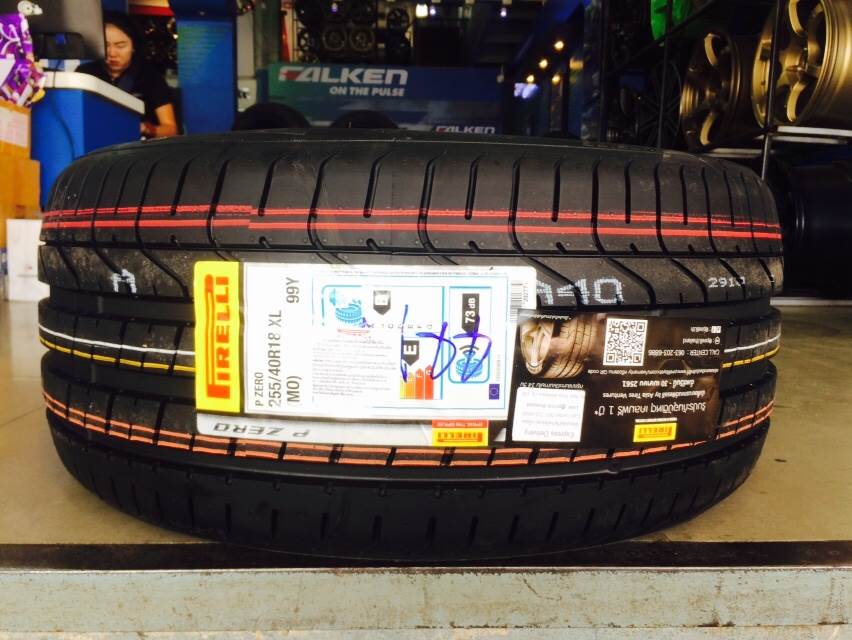 PIRELLI PZERO MO 255/40-18 ขาย 13800 ปี17