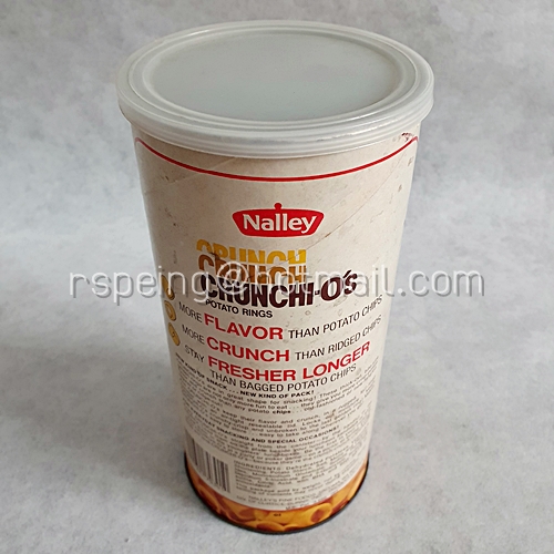 กระป๋อง (กระดาษ) Nally Crunchi-o Potato Rings ยุค 70