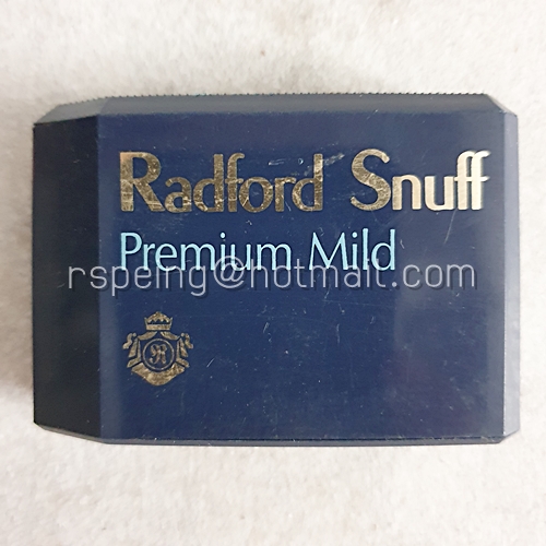 กล่องเปล่ายานัตถุ์ Radford Snuff Premium Mild