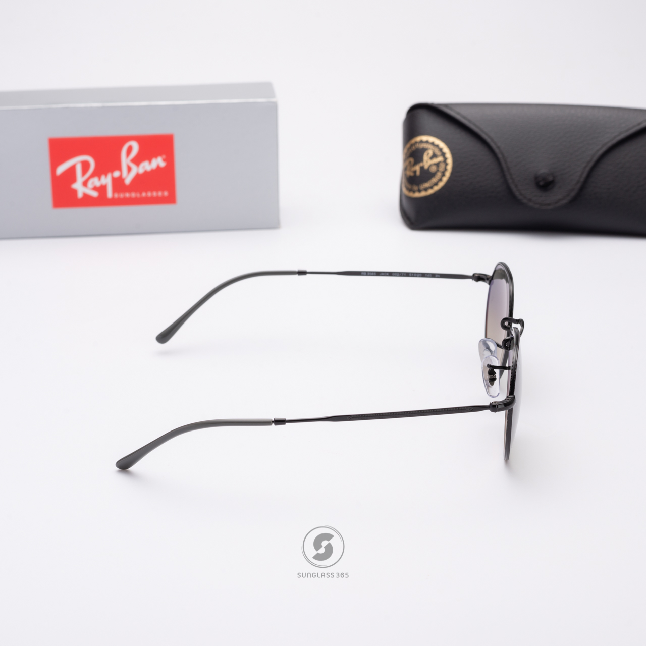 RayBan Jack RB3565 002/71 Black Gradient