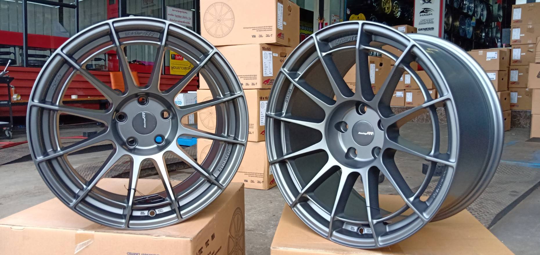 ล้อ ENKEI NT03RR ใส่กะบะ ขอบ18