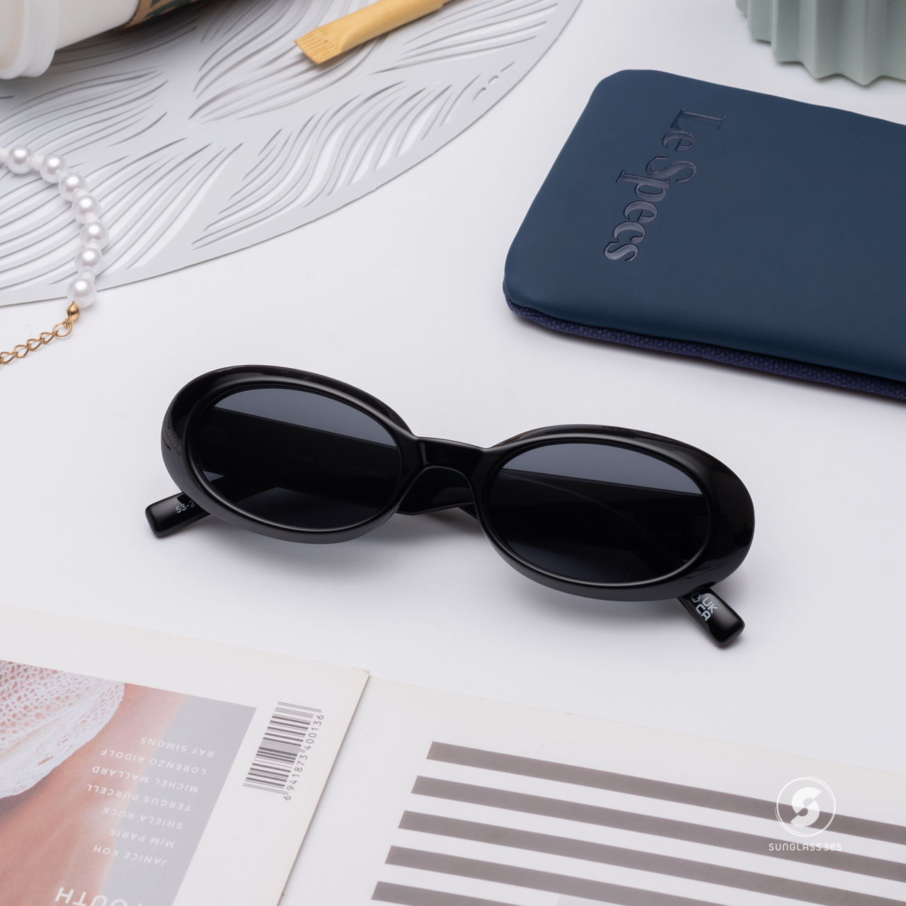 แว่นกันแดด Le Specs LSP2102369 Work It! Black