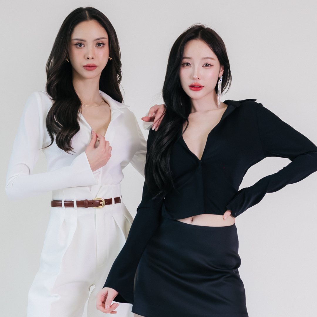 Lism S-067 The Contour Shirt เสื้อเชิ้ตเรียบหรู