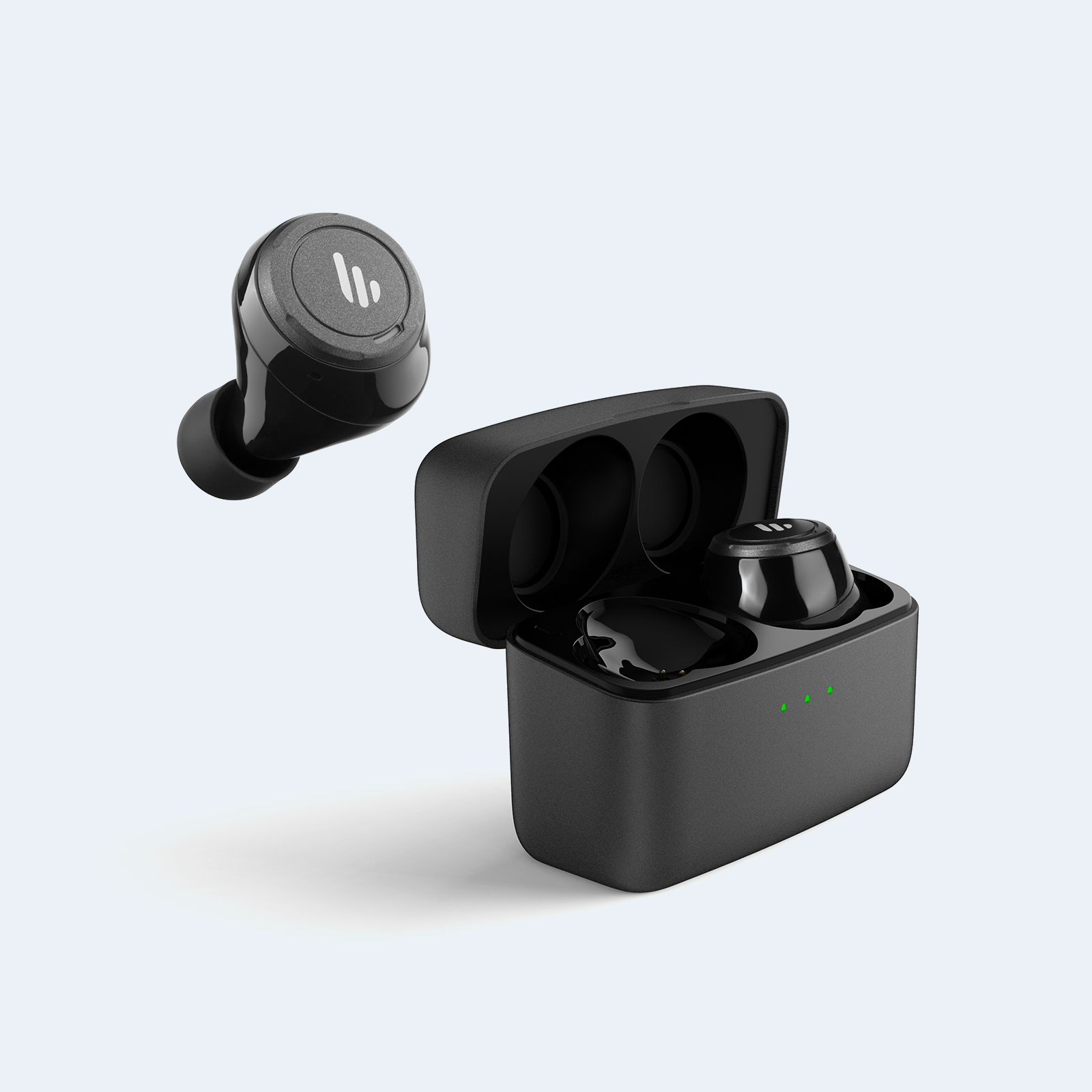 EDIFIER TWS5 หูฟัง True Wireless กันน้ำ ไมค์ตัดเสียงรบกวน (สีดำ)