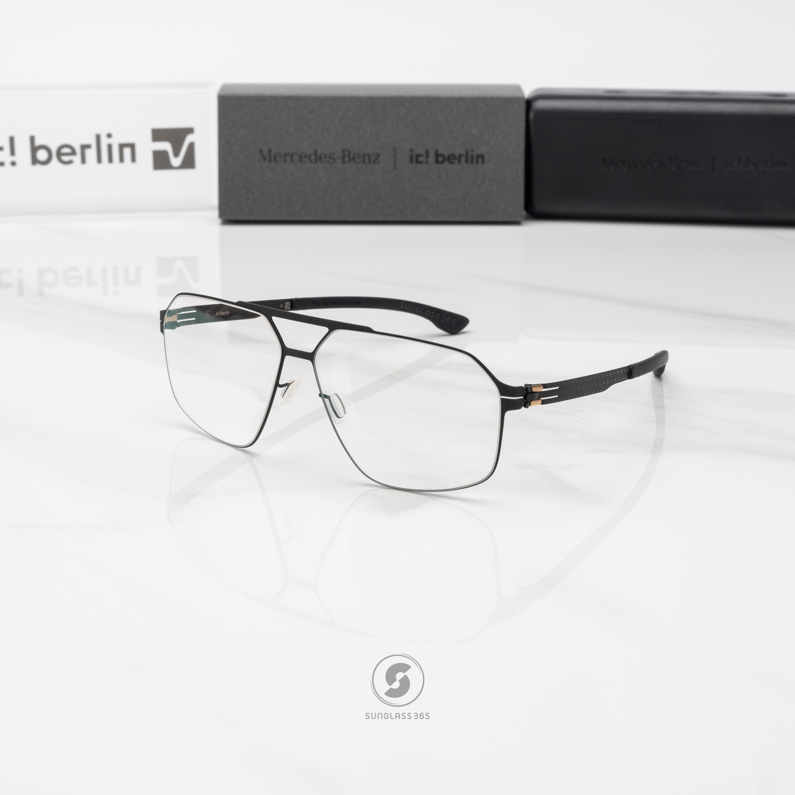 กรอบแว่น IC BERLIN MB18 Black