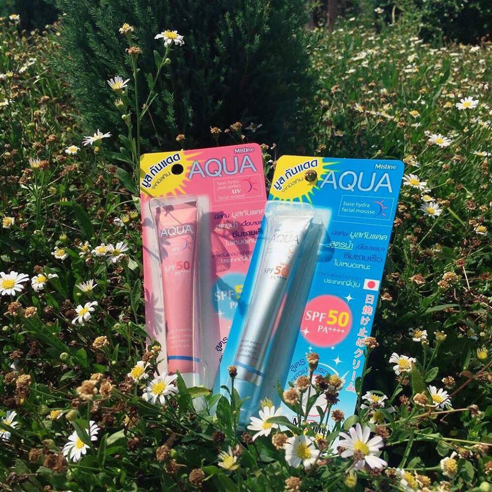 ครีมกันแดดเนื้อมูสสูตรน้ำ มิสทิน/มิสทีน อะควา