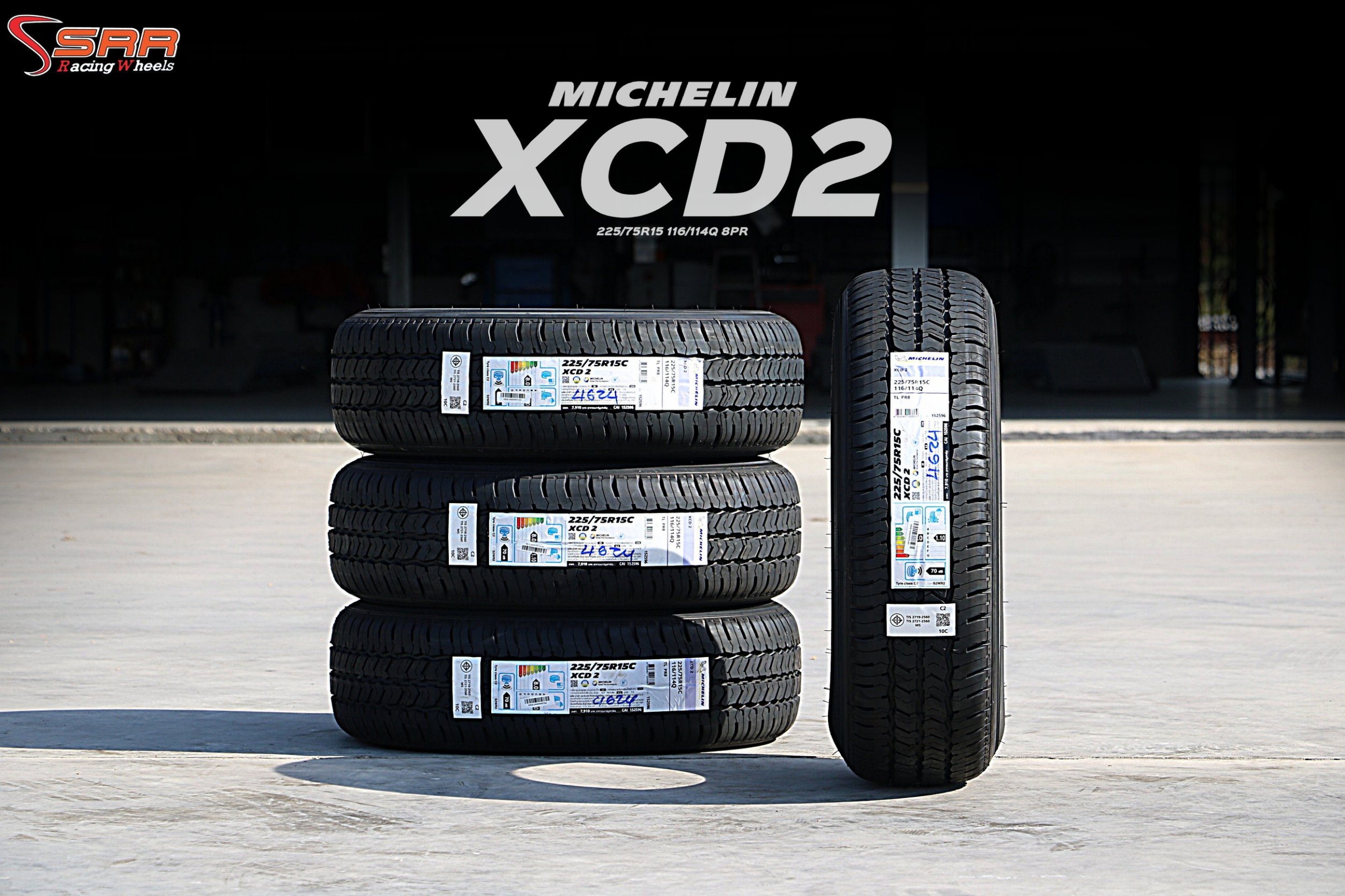 MICHELIN XCD2 ขนาด 225/75R15 ปี24