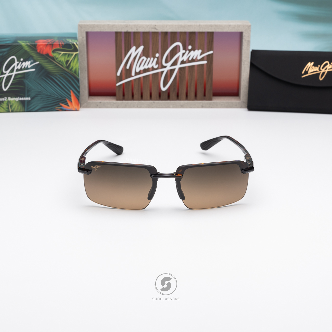 แว่นกันแดด Maui Jim LAULIMA MJ HS626 10A HCL Bronze