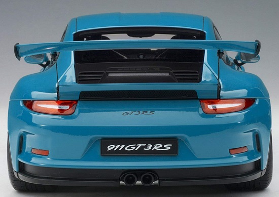 ขาย พรีออเดอร์ โมเดลรถ Autoart Porsche 911 991 GT3 RS ฟ้า สเกล 1:18 มี โปรโมชั่น
