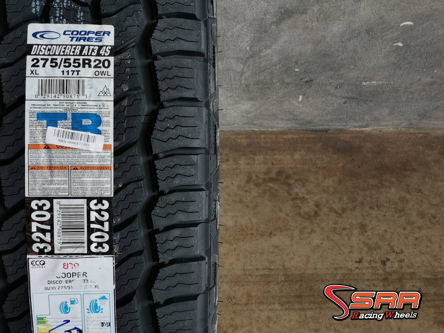 COOPER 275/55R20 AT3 4S ปี2021 ราคาถูก