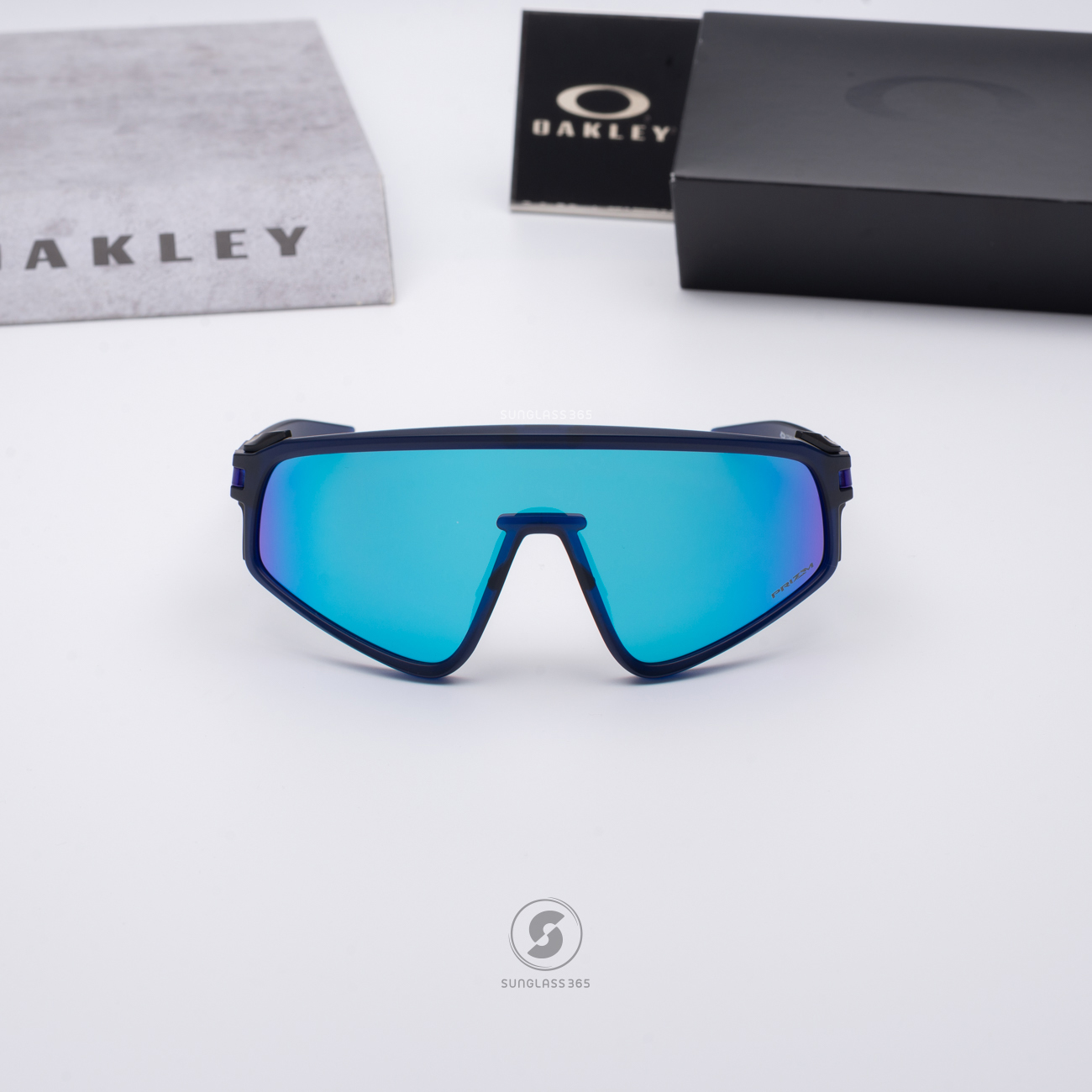 OAKLEY LATCH PANEL OO9404-06 Matte Transparent Navy Prizm Sapphire