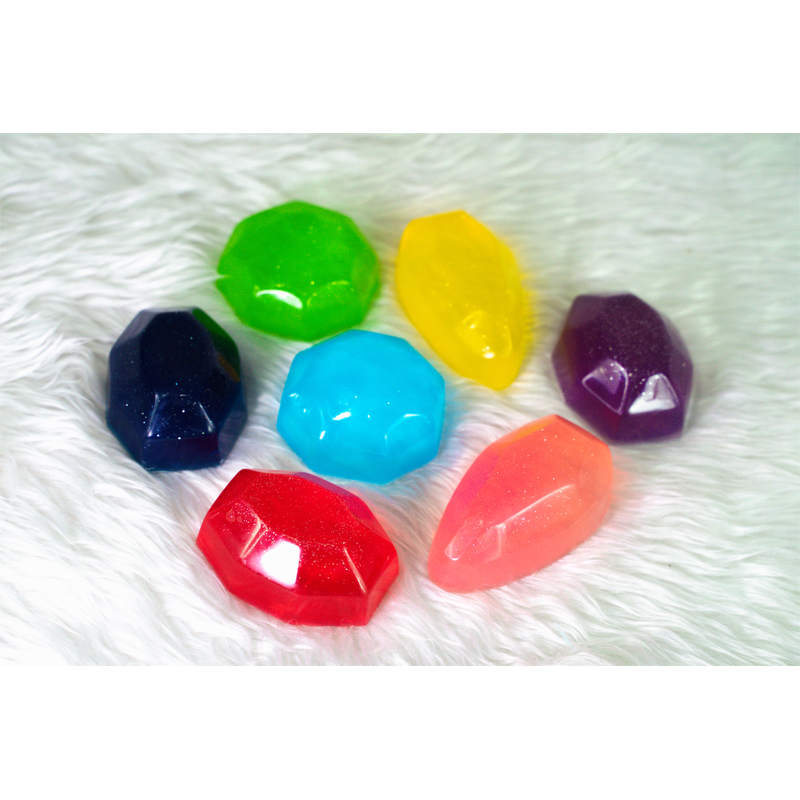 ชุดสบู่อัญมณี Gemstone Soap เจียระไน สบู่อัญมณีแวววาว
